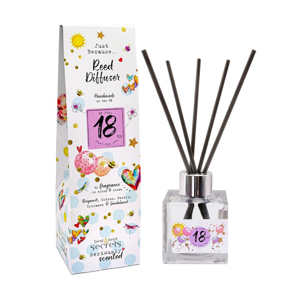 Best Kept Secrets 18th Birthday Sparkly Reed Diffuser - 100ml £13.49